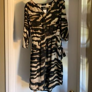 Tiger print dress